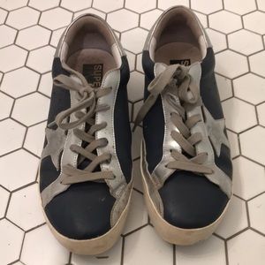 Golden Goose Superstar sneakers navy size US 11